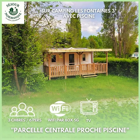 Sejour Normandie - Mobilhome Basic 3ch-6p Avec Wifi-tv Dans L'eure - 337