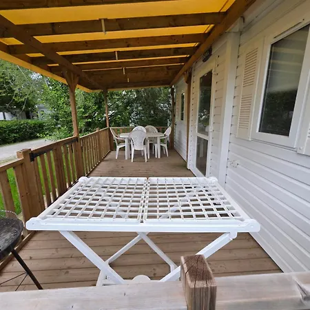Sejour Normandie - Mobilhome Basic 3ch-6p Avec Wifi-tv Dans L'eure - 337 Campingplatz Ivry-la-Bataille
